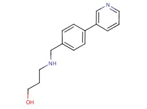 3-[(4-pyridin-3-ylbenzyl)amino]propan-1-ol