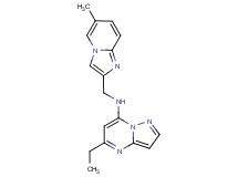 5-ethyl-N-[(6-methylimidazo[1,2-a]pyridin-2-yl)methyl]pyrazolo[1,5-a]pyrimidin-7-amine