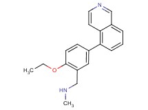 (2-ethoxy-5-isoquinolin-5-ylbenzyl)methylamine