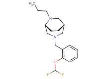 (1S*,5R*)-3-[2-(difluoromethoxy)benzyl]-6-propyl-3,6-diazabicyclo[3.2.2]nonane