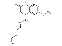 N-(2-ethoxyethyl)-6-methoxy-2-oxo-1,2,3,4-tetrahydroquinoline-4-carboxamide