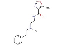 5-methyl-N-{2-[methyl(2-phenylethyl)amino]ethyl}-1,3-oxazole-4-carboxamide trifluoroacetate
