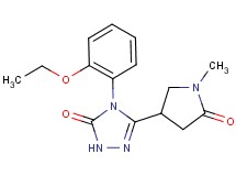 4-(2-ethoxyphenyl)-5-(1-methyl-5-oxopyrrolidin-3-yl)-2,4-dihydro-3H-1,2,4-triazol-3-one