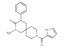 2-methyl-4-phenyl-9-(1H-pyrrol-2-ylcarbonyl)-2,9-diazaspiro[5.5]undecan-3-one