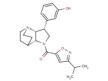 3-{(3R*,3aR*,7aR*)-1-[(3-isopropylisoxazol-5-yl)carbonyl]octahydro-4,7-ethanopyrrolo[3,2-b]pyridin-3-yl}phenol