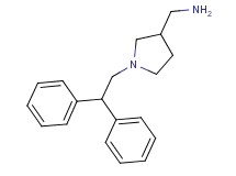 {[1-(2,2-diphenylethyl)-3-pyrrolidinyl]methyl}amine dihydrochloride