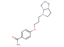 4-{3-[rel-(3aS,6aS)-hexahydropyrrolo[3,4-b]pyrrol-1(2H)-yl]propoxy}benzamide dihydrochloride
