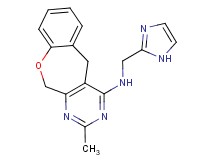 N-(1H-imidazol-2-ylmethyl)-2-methyl-5,11-dihydro[1]benzoxepino[3,4-d]pyrimidin-4-amine