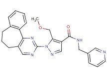 1-(6,7-dihydro-5H-benzo[6,7]cyclohepta[1,2-d]pyrimidin-2-yl)-5-(methoxymethyl)-N-(3-pyridinylmethyl)-1H-pyrazole-4-carboxamide