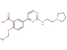 2-ethoxy-5-{2-[(2-pyrrolidin-1-ylethyl)amino]pyrimidin-4-yl}benzoic acid