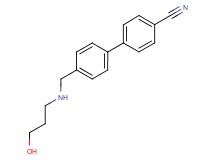 4'-{[(3-hydroxypropyl)amino]methyl}biphenyl-4-carbonitrile