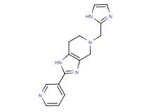 5-(1H-imidazol-2-ylmethyl)-2-pyridin-3-yl-4,5,6,7-tetrahydro-1H-imidazo[4,5-c]pyridine