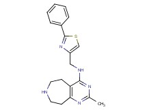 2-methyl-N-[(2-phenyl-1,3-thiazol-4-yl)methyl]-6,7,8,9-tetrahydro-5H-pyrimido[4,5-d]azepin-4-amine dihydrochloride