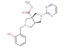 methyl (3aR*,6aR*)-2-(2-hydroxybenzyl)-5-pyrimidin-2-ylhexahydropyrrolo[3,4-c]pyrrole-3a(1H)-carboxylate