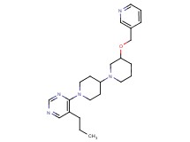 1'-(5-propylpyrimidin-4-yl)-3-(pyridin-3-ylmethoxy)-1,4'-bipiperidine