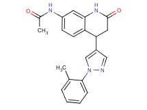 N-{4-[1-(2-methylphenyl)-1H-pyrazol-4-yl]-2-oxo-1,2,3,4-tetrahydroquinolin-7-yl}acetamide