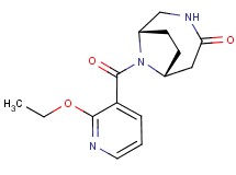 (1S*,6R*)-9-[(2-ethoxypyridin-3-yl)carbonyl]-3,9-diazabicyclo[4.2.1]nonan-4-one