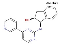 (1R,2S)-1-{[4-(3-pyridinyl)-2-pyrimidinyl]amino}-2-indanol