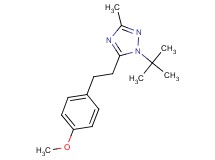 1-tert-butyl-5-[2-(4-methoxyphenyl)ethyl]-3-methyl-1H-1,2,4-triazole