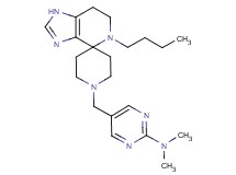 5-[(5-butyl-1,5,6,7-tetrahydro-1'H-spiro[imidazo[4,5-c]pyridine-4,4'-piperidin]-1'-yl)methyl]-N,N-dimethylpyrimidin-2-amine