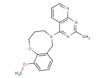 10-methoxy-5-(2-methylpyrido[2,3-d]pyrimidin-4-yl)-3,4,5,6-tetrahydro-2H-1,5-benzoxazocine