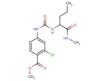 methyl 2-chloro-4-{[({1-[(methylamino)carbonyl]butyl}amino)carbonyl]amino}benzoate