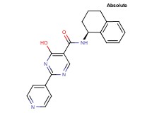 4-hydroxy-2-pyridin-4-yl-N-[(1S)-1,2,3,4-tetrahydronaphthalen-1-yl]pyrimidine-5-carboxamide