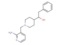 1-{1-[(2-amino-3-pyridinyl)methyl]-4-piperidinyl}-2-phenylethanol