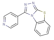 3-(4-pyridinyl)[1,2,4]triazolo[3,4-b][1,3]benzothiazole