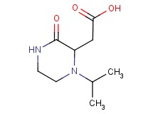 (1-isopropyl-3-oxo-2-piperazinyl)acetic acid