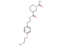 N~3~-[2-(4-propoxyphenyl)ethyl]-1,3-piperidinedicarboxamide