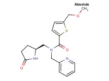 5-(methoxymethyl)-N-{[(2S)-5-oxopyrrolidin-2-yl]methyl}-N-(pyridin-2-ylmethyl)thiophene-2-carboxamide