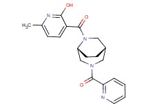 6-methyl-3-{[rel-(1S,5R)-3-(2-pyridinylcarbonyl)-3,6-diazabicyclo[3.2.2]non-6-yl]carbonyl}-2-pyridinol