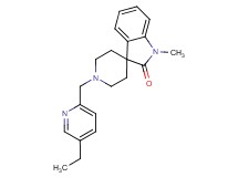 1'-[(5-ethylpyridin-2-yl)methyl]-1-methylspiro[indole-3,4'-piperidin]-2(1H)-one