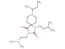 8-sec-butyl-3-[2-(dimethylamino)ethyl]-1-(3-methylbutyl)-1,3,8-triazaspiro[4.5]decane-2,4-dione