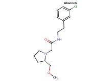 N-[2-(3-chlorophenyl)ethyl]-2-[(2S)-2-(methoxymethyl)pyrrolidin-1-yl]acetamide