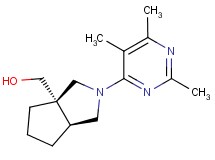 [(3aS*,6aS*)-2-(2,5,6-trimethylpyrimidin-4-yl)hexahydrocyclopenta[c]pyrrol-3a(1H)-yl]methanol