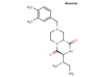 (3S,9aR)-8-(3,4-dimethylbenzyl)-3-[(1S)-1-methylpropyl]tetrahydro-2H-pyrazino[1,2-a]pyrazine-1,4(3H,6H)-dione
