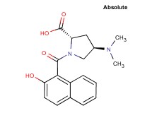 (2S,4R)-4-(dimethylamino)-1-(2-hydroxy-1-naphthoyl)pyrrolidine-2-carboxylic acid