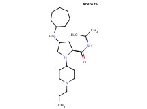 (4R)-4-(cycloheptylamino)-N-isopropyl-1-(1-propyl-4-piperidinyl)-L-prolinamide