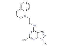 N-[2-(3,4-dihydro-1(2H)-quinolinyl)ethyl]-1,6-dimethyl-1H-pyrazolo[3,4-d]pyrimidin-4-amine