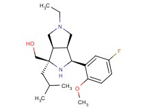 [(1R*,3S*,3aS*,6aR*)-5-ethyl-3-(5-fluoro-2-methoxyphenyl)-1-isobutyloctahydropyrrolo[3,4-c]pyrrol-1-yl]methanol