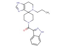1'-(1H-indazol-3-ylcarbonyl)-5-propyl-1,5,6,7-tetrahydrospiro[imidazo[4,5-c]pyridine-4,4'-piperidine]