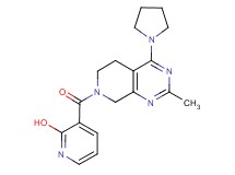 3-[(2-methyl-4-pyrrolidin-1-yl-5,8-dihydropyrido[3,4-d]pyrimidin-7(6H)-yl)carbonyl]pyridin-2-ol