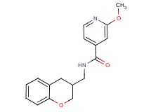 N-(3,4-dihydro-2H-chromen-3-ylmethyl)-2-methoxyisonicotinamide