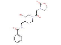 N-({(3S*,4S*)-3-hydroxy-1-[(2-oxo-1,3-oxazolidin-3-yl)acetyl]piperidin-4-yl}methyl)benzamide