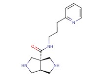 cis-N-[3-(2-pyridinyl)propyl]hexahydropyrrolo[3,4-c]pyrrole-3a(1H)-carboxamide dihydrochloride