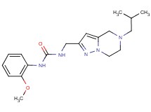 N-[(5-isobutyl-4,5,6,7-tetrahydropyrazolo[1,5-a]pyrazin-2-yl)methyl]-N'-(2-methoxyphenyl)urea