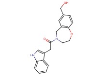 [4-(1H-indol-3-ylacetyl)-2,3,4,5-tetrahydro-1,4-benzoxazepin-7-yl]methanol