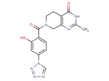 7-[2-hydroxy-4-(1H-tetrazol-1-yl)benzoyl]-2-methyl-5,6,7,8-tetrahydropyrido[3,4-d]pyrimidin-4(3H)-one